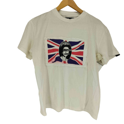 Jamie Reid GOD SAVE THE QUEEN グラフィックプリント 半袖Tシャツ カットソー メンズ