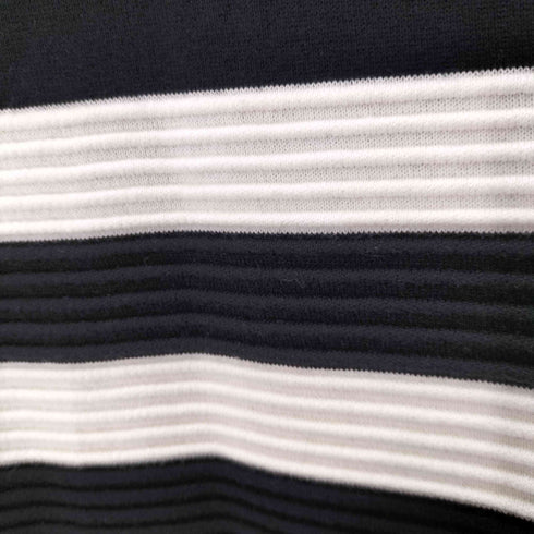 アニエスベー agnes b. S/S カシミア混 コットンボーダーワンピース レディース JPN:2