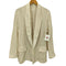 ザラ ZARA シワ加工 ボタンレス テーラードジャケット レディース import:L