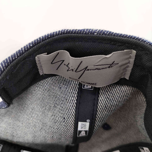 ヨウジヤマモトプールオム Yohji Yamamoto POUR HOMME DENIM YY CAP メンズ