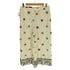 ザラ ZARA Floral Ecru Linen Blend Culottes Trousers フラワー エクリュ リネン ブレンド キュロット トラウザーズ レディース L