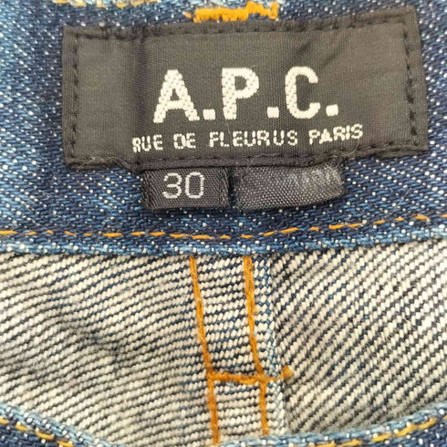 アーペーセー A.P.C. イーストバイウエスト期 日本製 ボタンフライ ストレートデニムパンツ メンズ 30