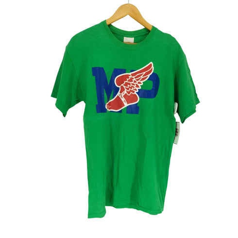 マスターピース MASTERPIECE ウィングフット プリント 半袖Tシャツ カットソー メンズ JPN:M