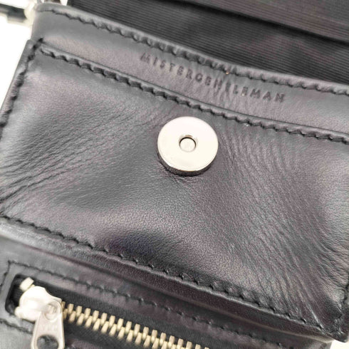 ミスタージェントルマン MISTERGENTLEMAN WRIST POUGH ミニショルダーポーチ メンズ