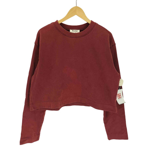 アクネストゥディオズ ACNE STUDIOS ODICE EMBOSS SWEATSHIRT オディス エンボス スウェット レディース import:S