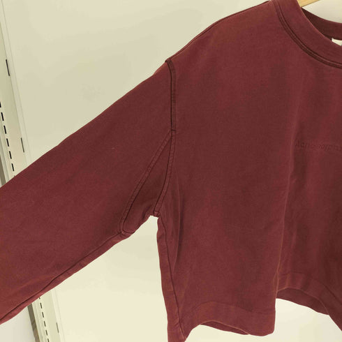 アクネストゥディオズ ACNE STUDIOS ODICE EMBOSS SWEATSHIRT オディス エンボス スウェット レディース import:S