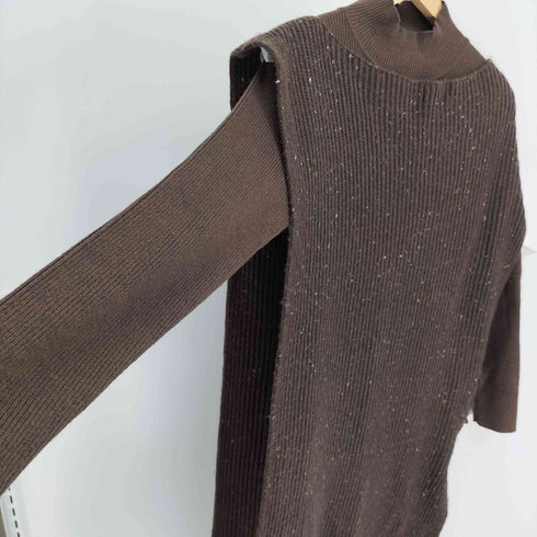 アメリ AMERI 20AW 4WAY MUFFLER LAYERED KNIT マフラー レイヤード ニット レディース F