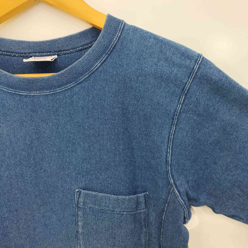 チャンピオン Champion REVERSE WEAVE INDIGO T-SHIRTS リバースウィーブ インディゴ Tシャツ メンズ import:M