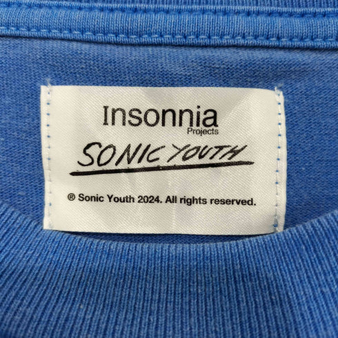 インソニアプロジェクツ Insonnia Projects 24SS SONIC YOUTH WASHING MACHINE プリントTシャツ レディース