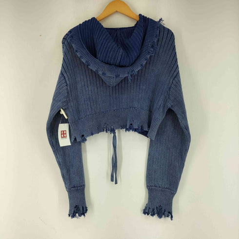 スライ SLY BLEACHED DAMEGED HOODIE レディース FREE