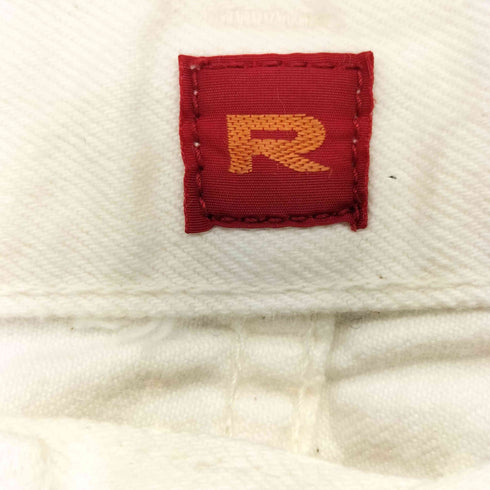 リゾルト RESOLUTE 710 ボタンフライ ホワイトデニムパンツ レディース W28 L30