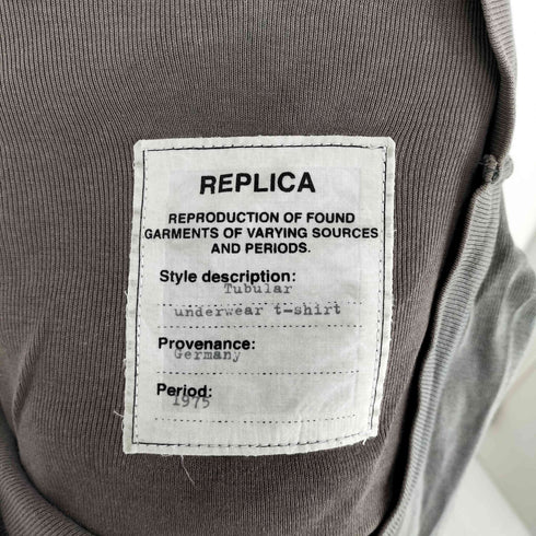 メゾンマルタンマルジェラ Maison Martin Margiela RepIica 14 Tubular Underwear T-Shirt Germany 1975 メンズ