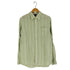 ギャップ Gap 00s OLD オールド リネン ストライプ シャツ メンズ import:M