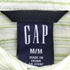 ギャップ Gap 00s OLD オールド リネン ストライプ シャツ メンズ import:M