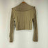 ザラ ZARA ドライバーズニット レディース import:M