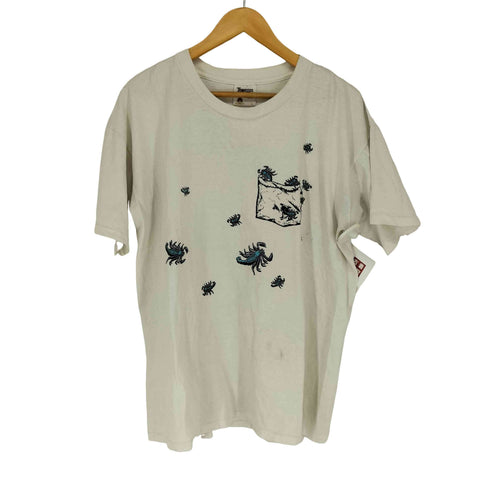テネシーリバー TENNESSEE RIVER 90s USA製 スコーピオン グラフィックプリント 半袖Tシャツ カットソー メンズ JPN:L