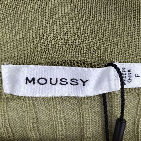 マウジー moussy KNIT キャミ & RIBBON レディース FREE
