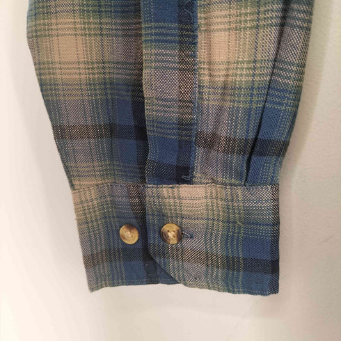 ノースウエストテリトリー NORTHWEST TERRITORY 90S チェック L/S シャツ メンズ import:M