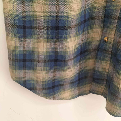 ノースウエストテリトリー NORTHWEST TERRITORY 90S チェック L/S シャツ メンズ import:M