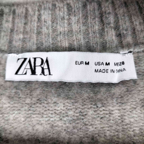ザラ ZARA クロップドカーディガン レディース import:M