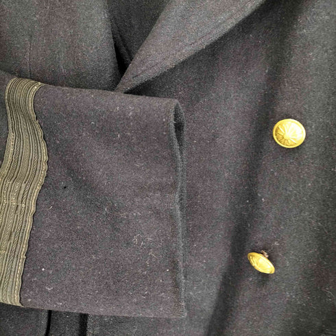 ~40s ピークドラペル 金ボタン ジャパニーズファイヤーマンジャケット 消防服 メンズ