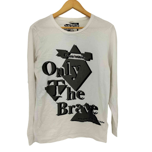 ディーゼルインダストリー Diesel Industry 00S フロントプリント L/S Tシャツ メンズ import:XS