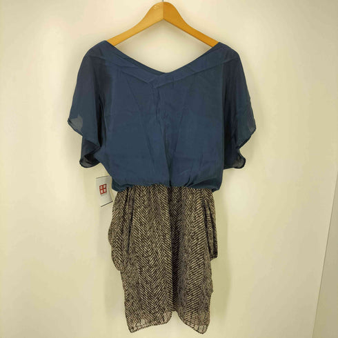 トゥモローランドコレクション TOMORROWLAND collection 総柄 シルク スカート レディース JPN:38