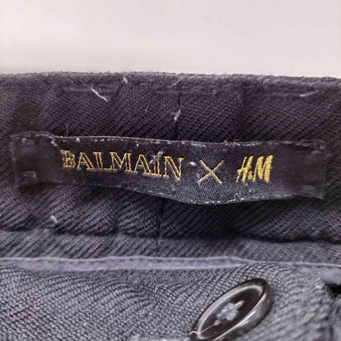 バルマン BALMAIN コラボデザイン クロップド カーゴパンツ メンズ 29