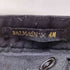 バルマン BALMAIN コラボデザイン クロップド カーゴパンツ メンズ 29