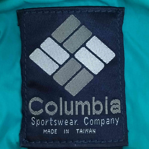 コロンビア Columbia 80-90s RADIAL SLEEVE ハイネック ナイロンジャケット メンズ import:M