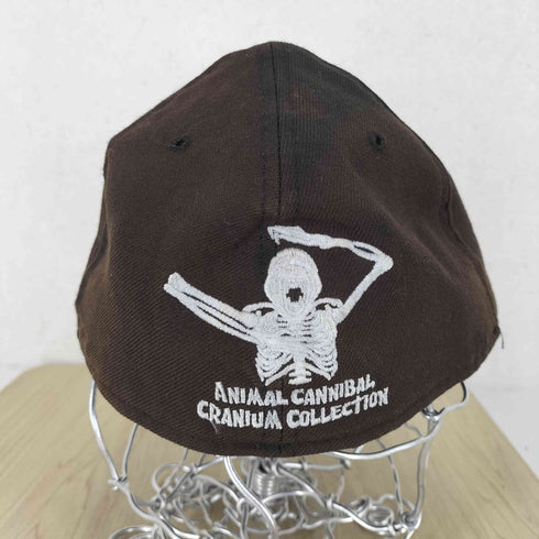 ニューエラ NEW ERA 90s USA製 × ANIMAL CANNIBAL CRANIUM COLLECTION 59FIFTY ベースボールキャップ メンズ 7 5/8