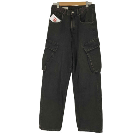 ザラ ZARA TOPSTITCHED CARGO JEANS メンズ US:28-29
