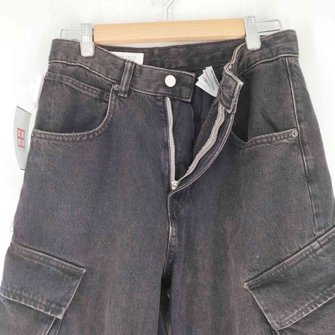 ザラ ZARA TOPSTITCHED CARGO JEANS メンズ US:28-29