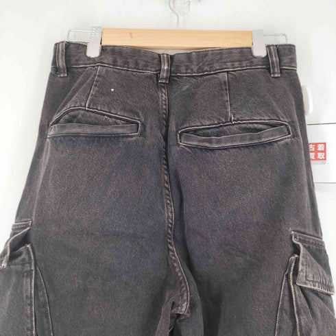 ザラ ZARA TOPSTITCHED CARGO JEANS メンズ US:28-29