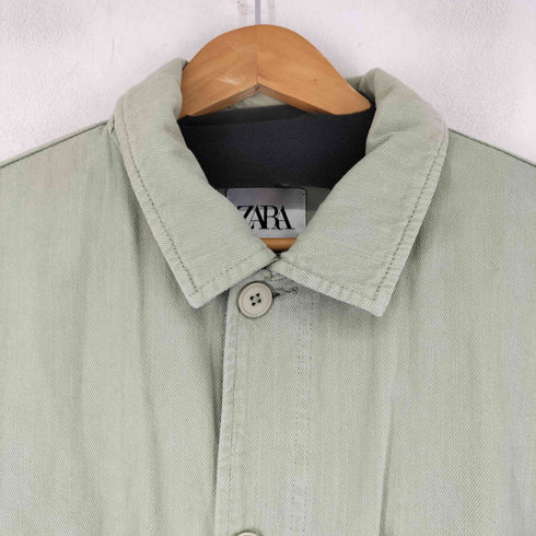 ザラ ZARA コットンカバーオール レディース import:L