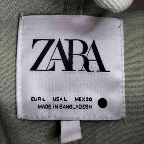 ザラ ZARA コットンカバーオール レディース import:L