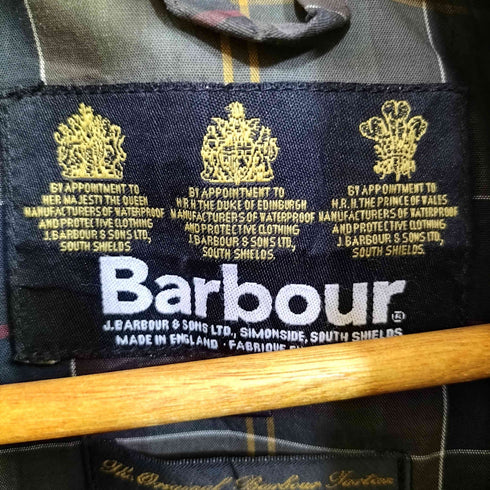 バブアー Barbour イングランド製 FLYWEIGHT WAX UTILITY メンズ LARGE