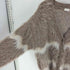 ollun オルン naminami shaggy knit cardigan ナミナミ シャギー ニット カーディガン レディース F