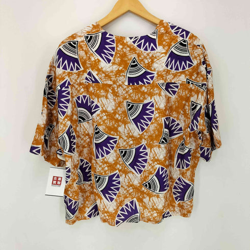 ミスタージェントルマン MISTERGENTLEMAN ORANGE レーヨン Vネック カットソー メンズ JPN:XL