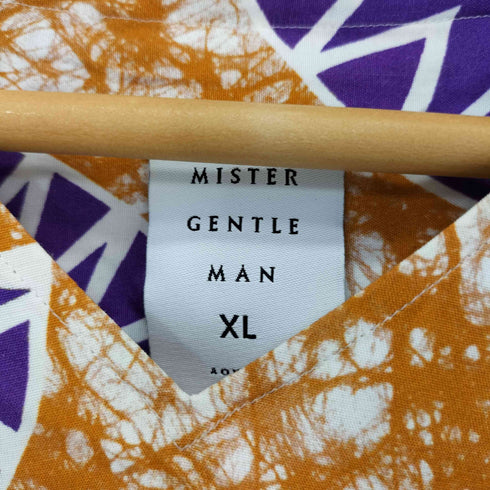 ミスタージェントルマン MISTERGENTLEMAN ORANGE レーヨン Vネック カットソー メンズ JPN:XL