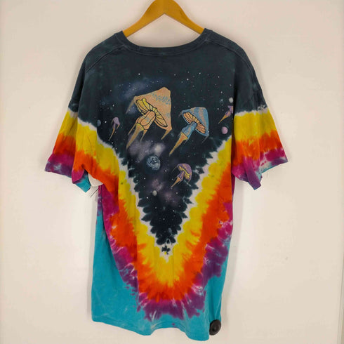 リキッドブルー LIQUID BLUE LIQUID BLUE タイダイキノコ宇宙Tシャツ メンズ 2XL