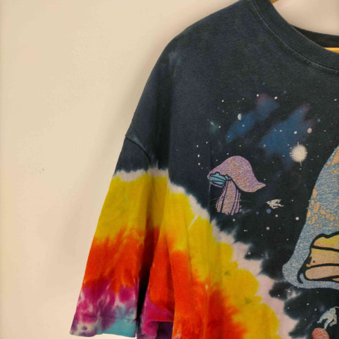 リキッドブルー LIQUID BLUE LIQUID BLUE タイダイキノコ宇宙Tシャツ メンズ 2XL