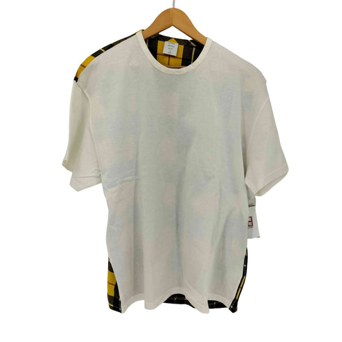 ミスタージェントルマン MISTERGENTLEMAN チェック 切替Tシャツ メンズ JPN:L