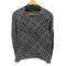 バーバリーブラックレーベル BURBERRY BLACK LABEL ノバチェック Vネック L/S カットソー メンズ JPN:2