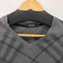 バーバリーブラックレーベル BURBERRY BLACK LABEL ノバチェック Vネック L/S カットソー メンズ JPN:2