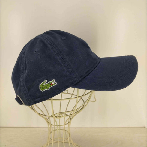 ラコステ LACOSTE サイド ワニ Small ワッペン キャップ レディース ONE SIZE