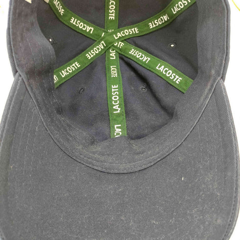 ラコステ LACOSTE サイド ワニ Small ワッペン キャップ レディース ONE SIZE