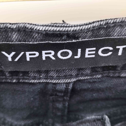 ワイプロジェクト Y/PROJECT 22S TRUMPET SLIM JEANS トランペット スリム ジーンズ レディース EUR:38