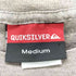 クイックシルバー Quiksilver 90S ロゴプリント クルーネックTシャツ 袖シングルステッチ メンズ JPN:M