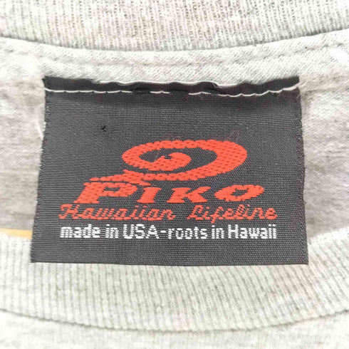 ピコ PIKO 00S USA製 両面プリント クルーネックTシャツ メンズ
